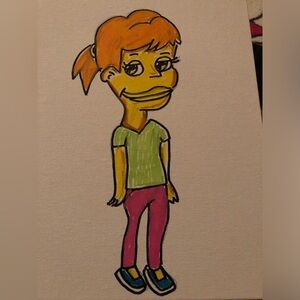 Colorful Cartoon Character Canvas Art